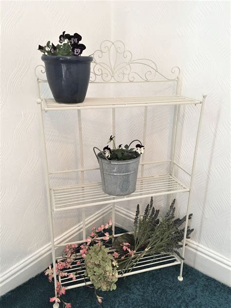 Shabby Chic Metal Shelf 